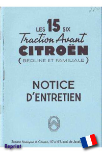 CitroÃ«n TA Manual 1948 15 H